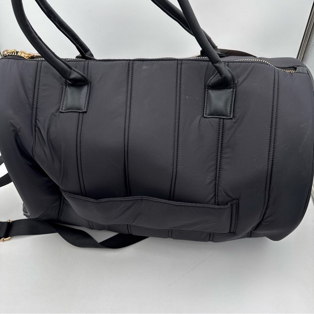 Max Studio Black Men's Duffel Bag - Picture 6 of 12